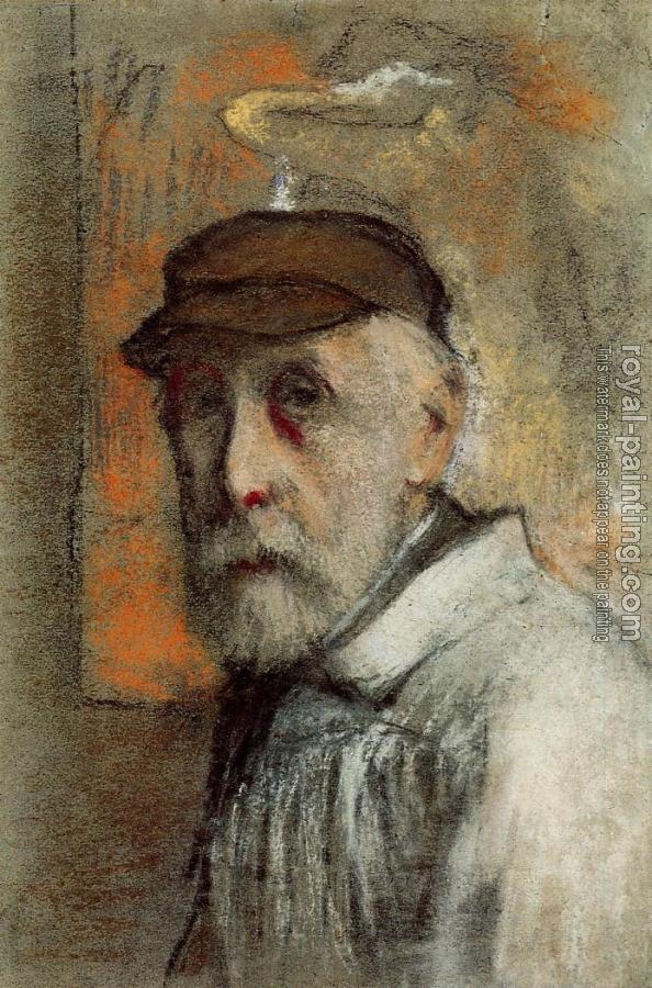 Edgar Degas : Self Portrait III